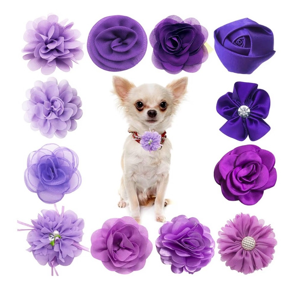 Flower Dog Collar Charms - Picture 6 of 8